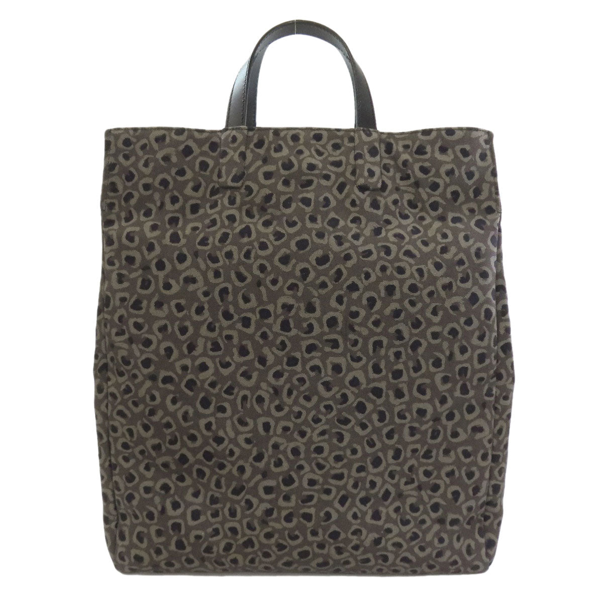 GUCCI グッチ 341739 レオパード柄 トートバッグ キャンバス レディース 中古