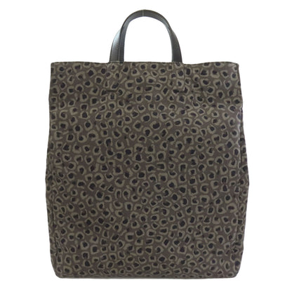 GUCCI グッチ 341739 レオパード柄 トートバッグ キャンバス レディース 中古