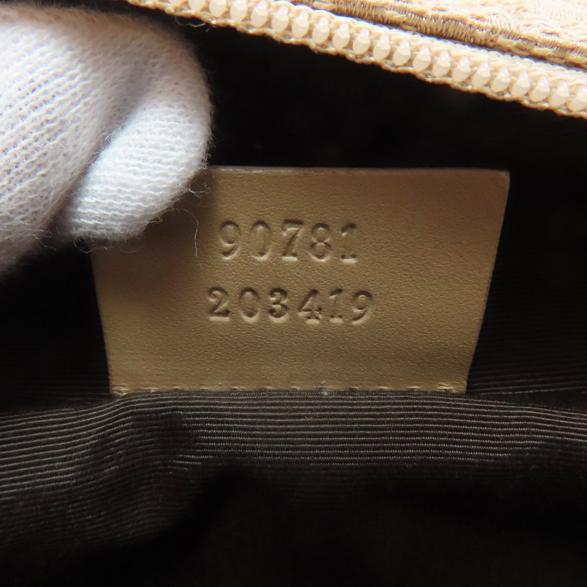 GUCCI グッチ 90781 GG ハンドバッグ キャンバス レディース 中古