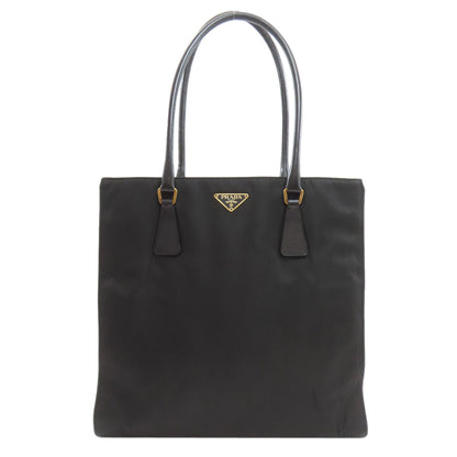 PRADA プラダ ロゴ金具 トートバッグ ナイロン レディース 中古