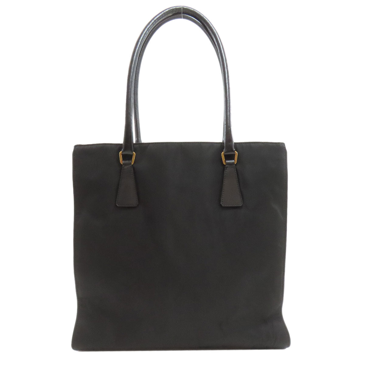 PRADA プラダ ロゴ金具 トートバッグ ナイロン レディース 中古