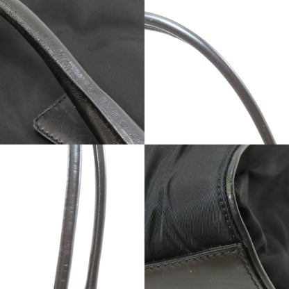 PRADA プラダ ロゴ金具 トートバッグ ナイロン レディース 中古