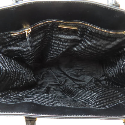 PRADA プラダ ロゴ金具 トートバッグ ナイロン レディース 中古