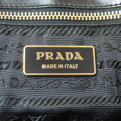 PRADA プラダ ロゴ金具 トートバッグ ナイロン レディース 中古