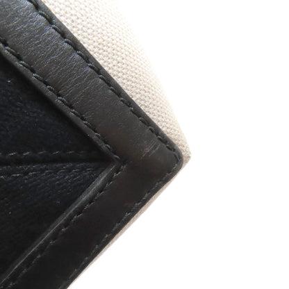 BALENCIAGA バレンシアガ 339933 ネイビーカバス ハンドバッグ キャンバス レディース 中古