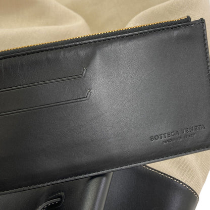 BOTTEGA VENETA ボッテガヴェネタ ロゴ トートバッグ キャンバス レディース 中古