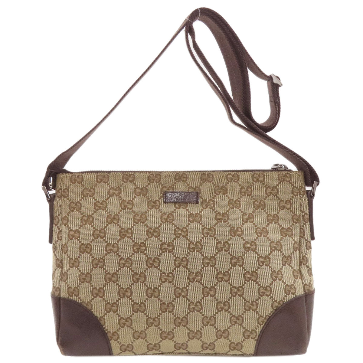 GUCCI グッチ 114273 GGキャンバス ショルダーバッグ キャンバス レディース 中古