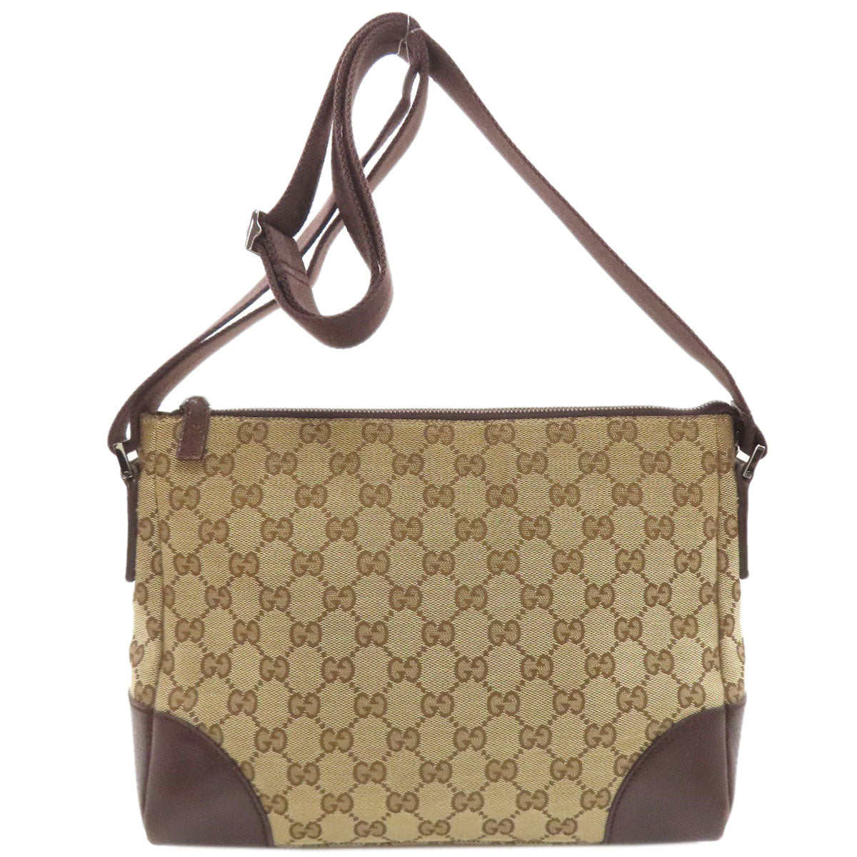 GUCCI グッチ 114273 GGキャンバス ショルダーバッグ キャンバス レディース 中古