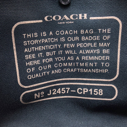 COACH コーチ CP158 カーゴ 2WAY ハンドバッグ キャンバス レディース 中古