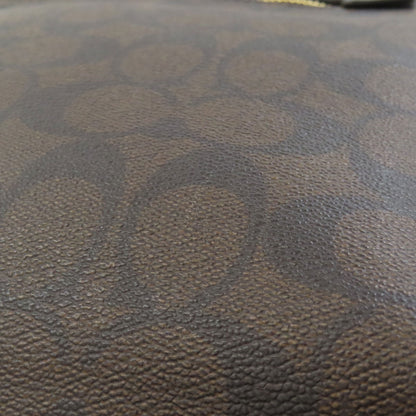 COACH コーチ C1554 シグネチャー ショルダーバッグ PVC レディース 中古