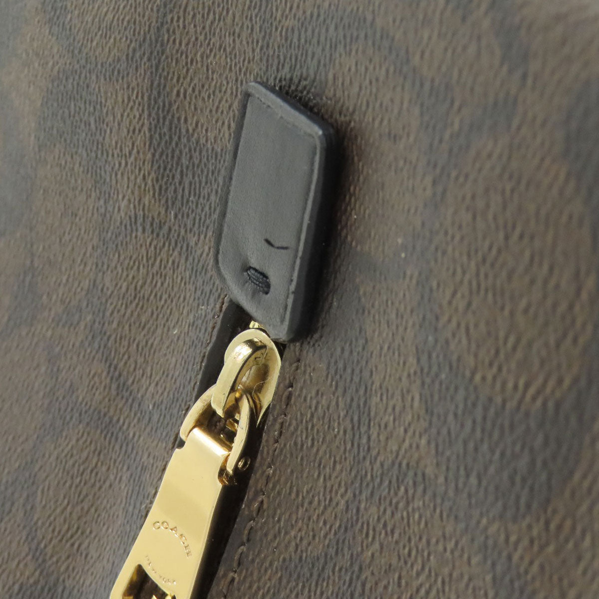 COACH コーチ C1554 シグネチャー ショルダーバッグ PVC レディース 中古