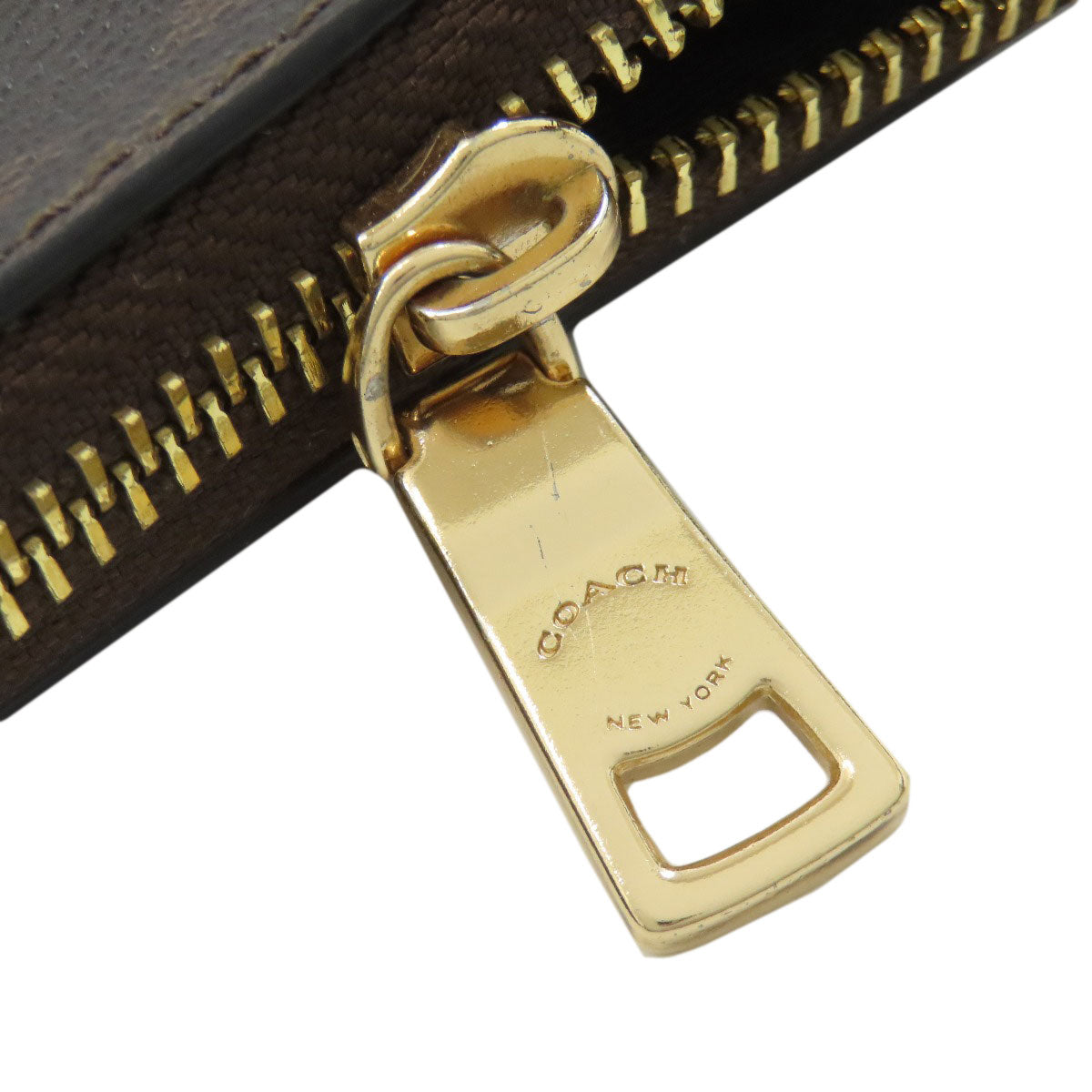 COACH コーチ C1554 シグネチャー ショルダーバッグ PVC レディース 中古