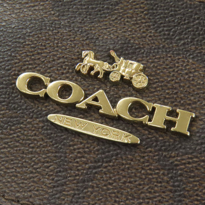 COACH コーチ C1554 シグネチャー ショルダーバッグ PVC レディース 中古
