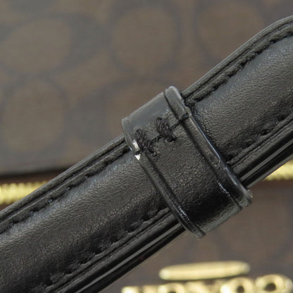 COACH コーチ C1554 シグネチャー ショルダーバッグ PVC レディース 中古