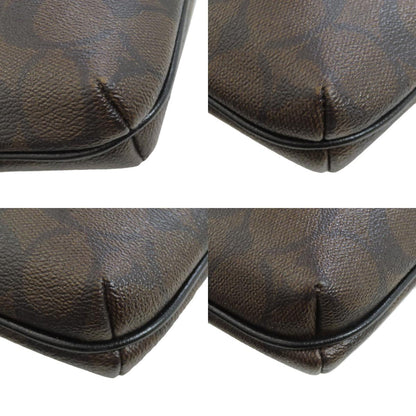 COACH コーチ C1554 シグネチャー ショルダーバッグ PVC レディース 中古