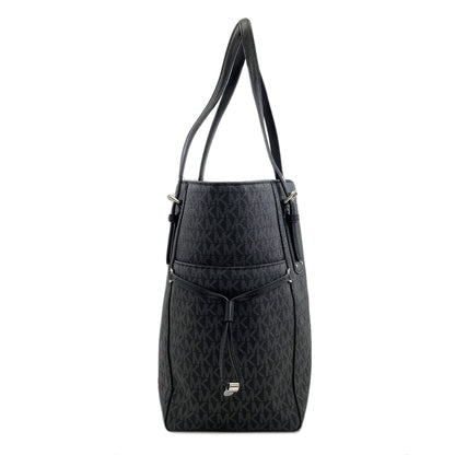 Michael Kors マイケルコース MKシグネチャー トートバッグ PVC レディース 中古