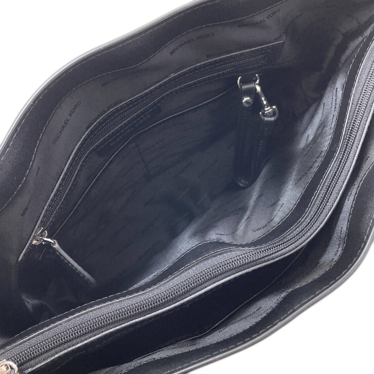 Michael Kors マイケルコース MKシグネチャー トートバッグ PVC レディース 中古