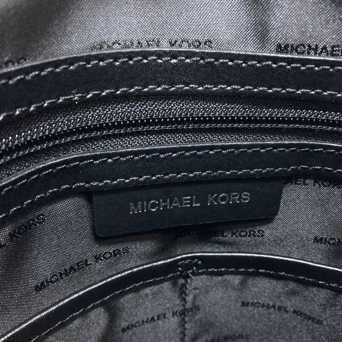 Michael Kors マイケルコース MKシグネチャー トートバッグ PVC レディース 中古