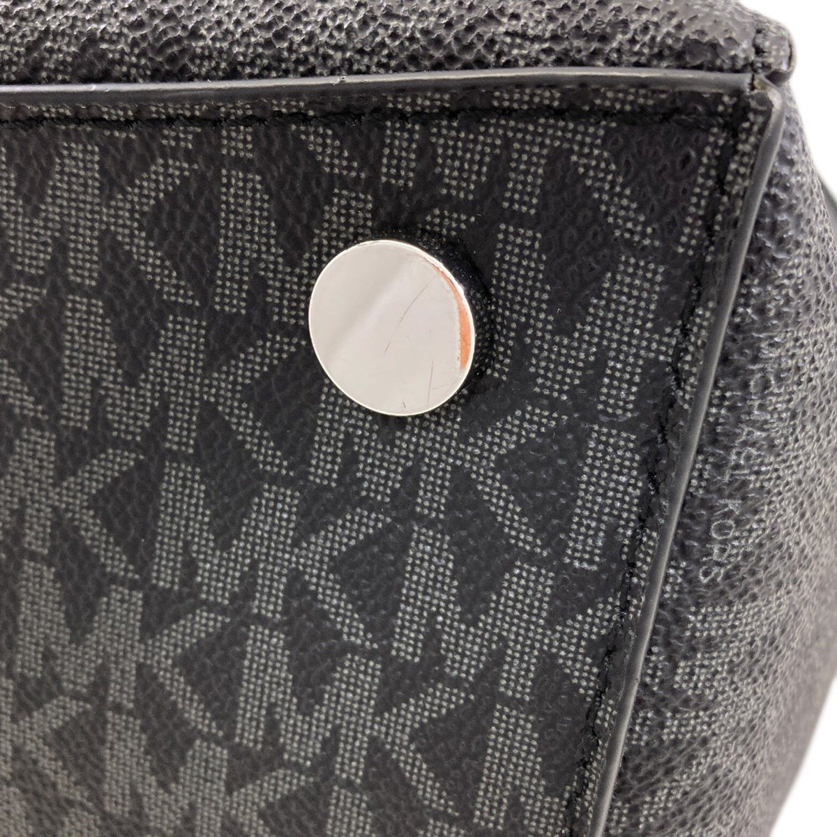 Michael Kors マイケルコース MKシグネチャー トートバッグ PVC レディース 中古