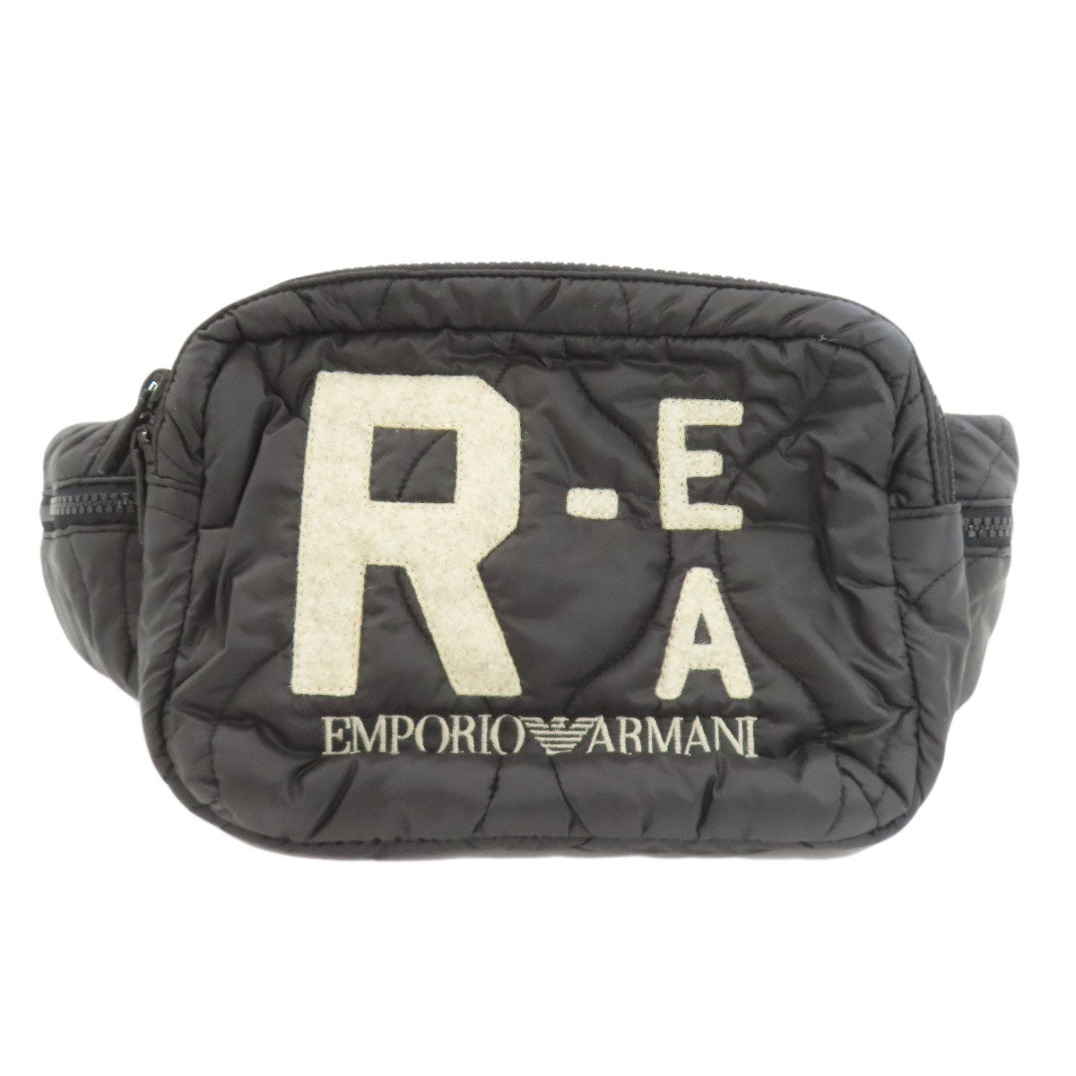 Emporio Armani エンポリオ・アルマーニ ロゴ ボディバッグ ナイロン メンズ 中古
