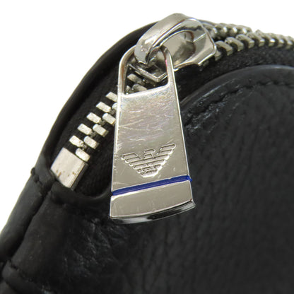 Emporio Armani エンポリオ・アルマーニ ロゴ ショルダーバッグ レザー メンズ 中古