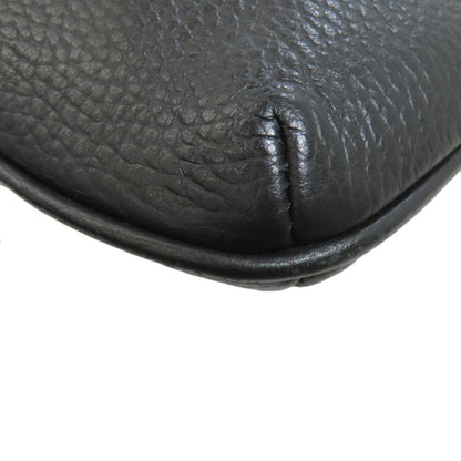 Emporio Armani エンポリオ・アルマーニ ロゴ ショルダーバッグ レザー メンズ 中古