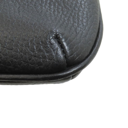 Emporio Armani エンポリオ・アルマーニ ロゴ ショルダーバッグ レザー メンズ 中古