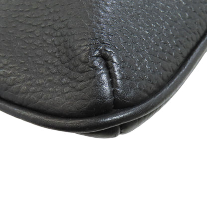 Emporio Armani エンポリオ・アルマーニ ロゴ ショルダーバッグ レザー メンズ 中古