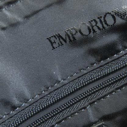 Emporio Armani エンポリオ・アルマーニ ロゴ ショルダーバッグ レザー メンズ 中古