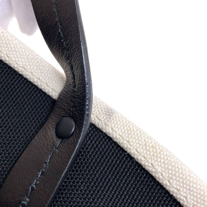 PRADA プラダ ロゴ トートバッグ キャンバス レディース 中古