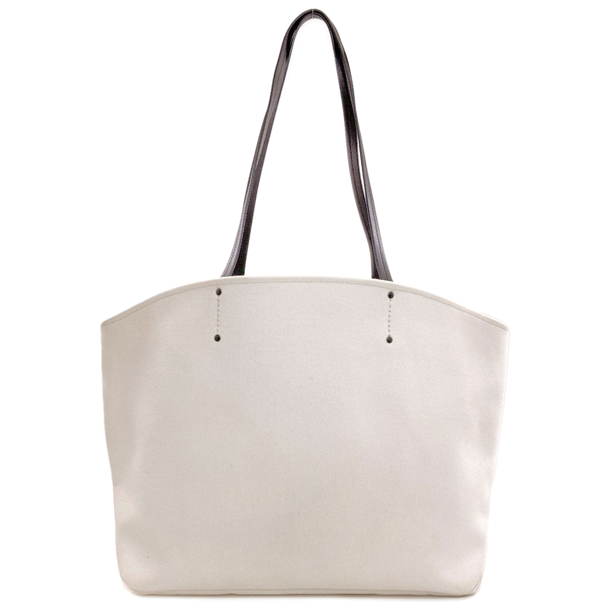 PRADA プラダ ロゴ トートバッグ キャンバス レディース 中古