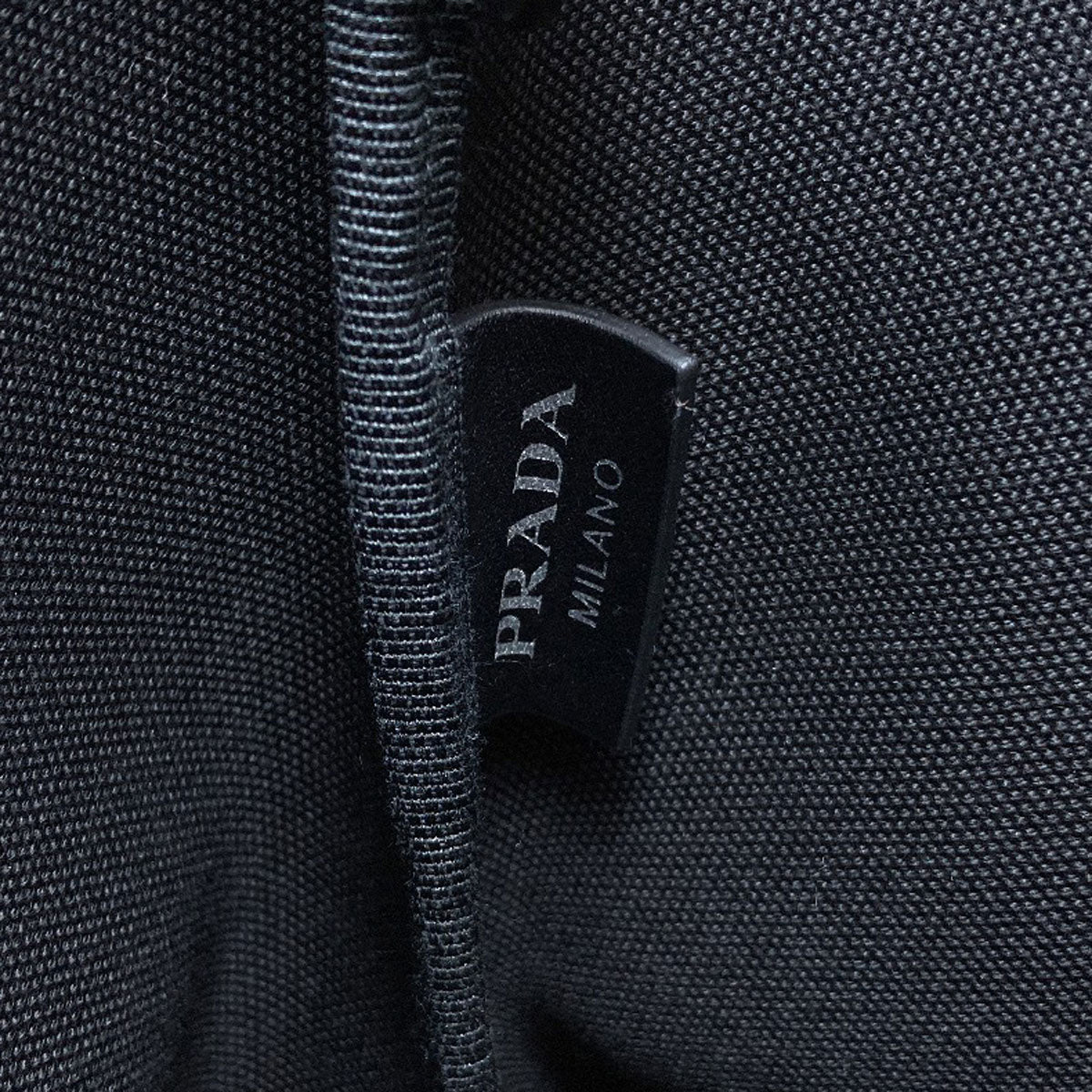 PRADA プラダ ロゴ トートバッグ キャンバス レディース 中古