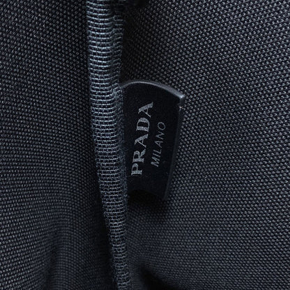 PRADA プラダ ロゴ トートバッグ キャンバス レディース 中古