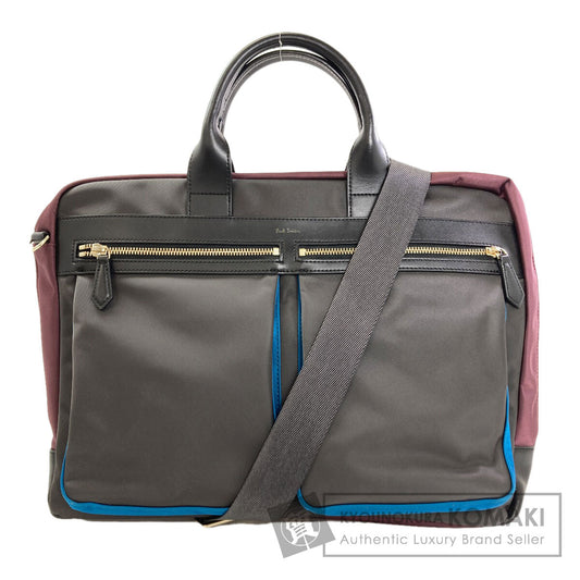 Paul Smith ポール・スミス ロゴ 2WAY ビジネスバッグ ナイロン メンズ 中古