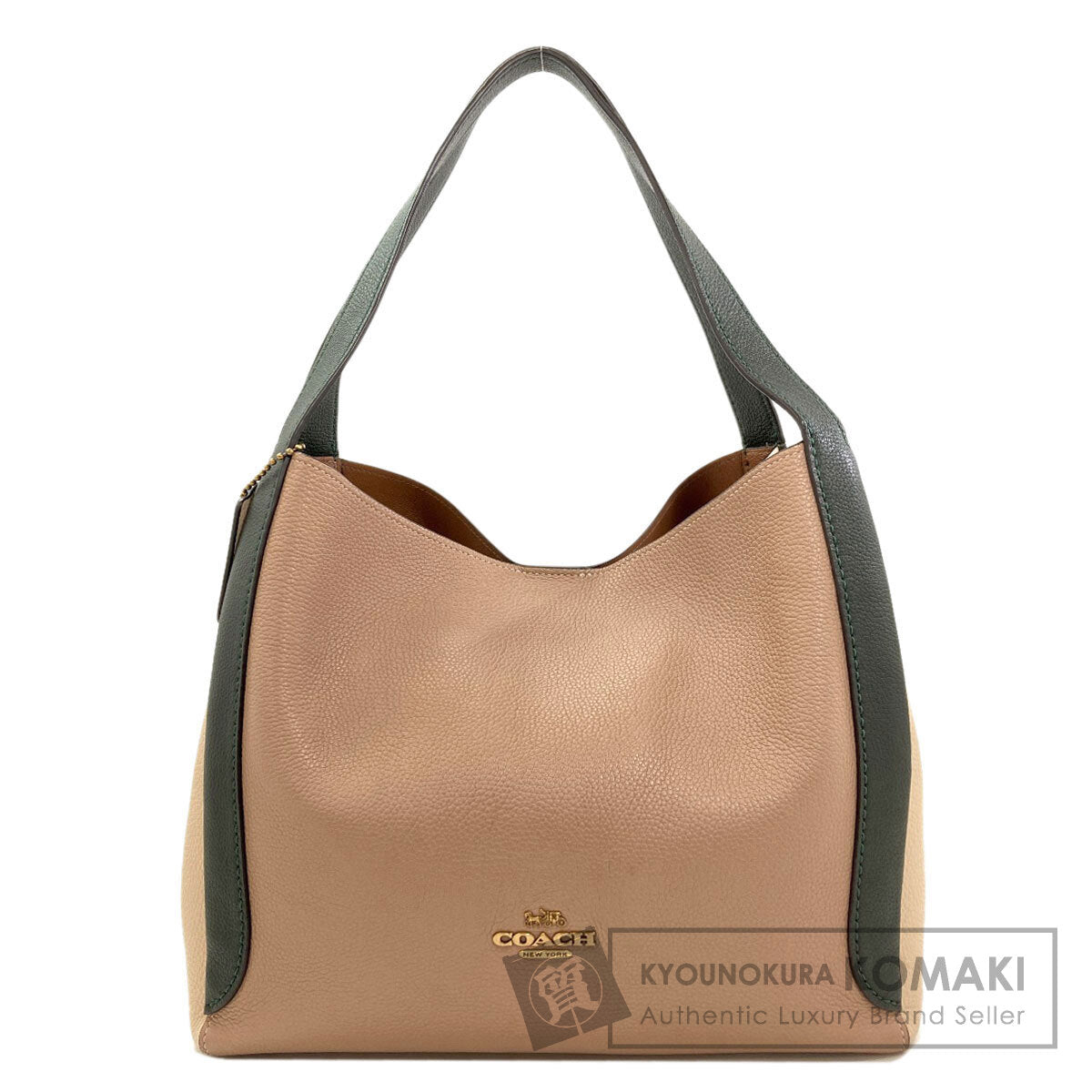 COACH コーチ 76088 ハドリー ホーボー カラーブロック トートバッグ レザー レディース 中古