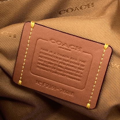 COACH コーチ 76088 ハドリー ホーボー カラーブロック トートバッグ レザー レディース 中古