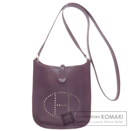 HERMES エルメス エブリンTPM シルバー金具 ショルダーバッグ カーフ レディース 中古