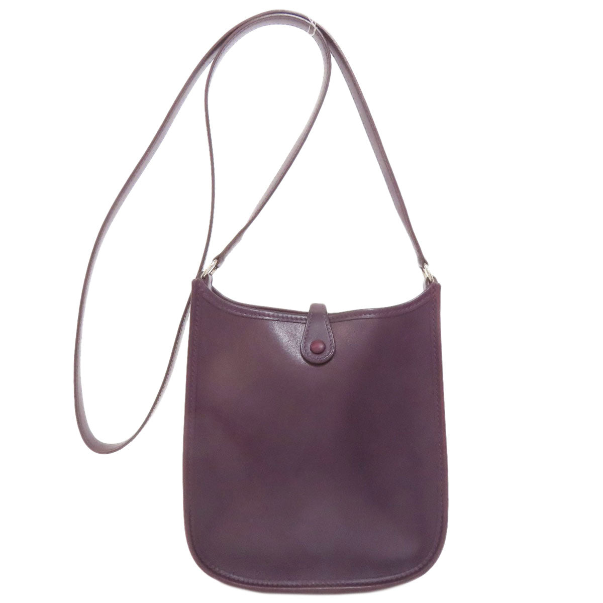 HERMES エルメス エブリンTPM シルバー金具 ショルダーバッグ カーフ レディース 中古