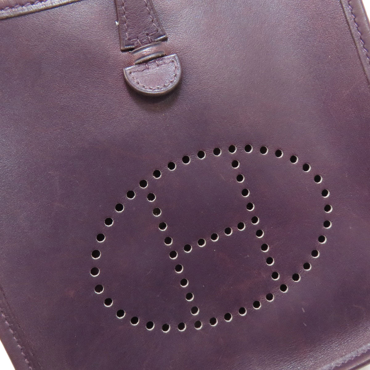 HERMES エルメス エブリンTPM シルバー金具 ショルダーバッグ カーフ レディース 中古