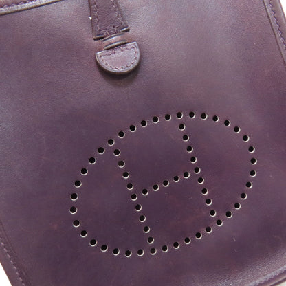 HERMES エルメス エブリンTPM シルバー金具 ショルダーバッグ カーフ レディース 中古