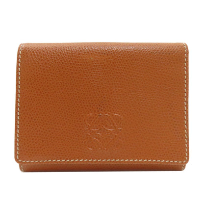 LOEWE ロエベ アナグラム 二つ折り財布（小銭入れあり） レザー レディース 中古
