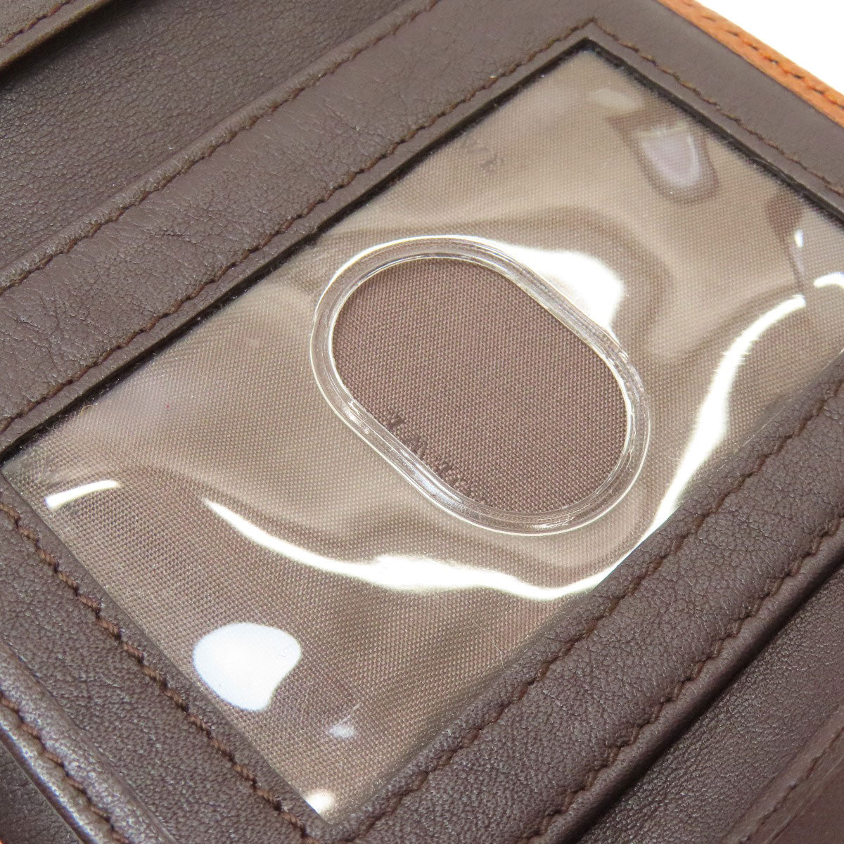 LOEWE ロエベ アナグラム 二つ折り財布（小銭入れあり） レザー レディース 中古