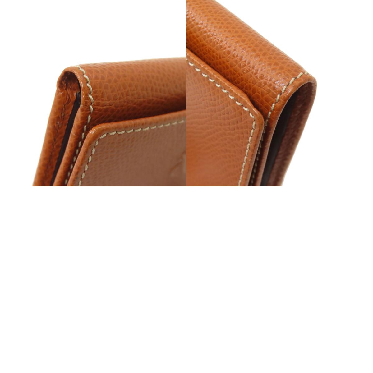LOEWE ロエベ アナグラム 二つ折り財布（小銭入れあり） レザー レディース 中古