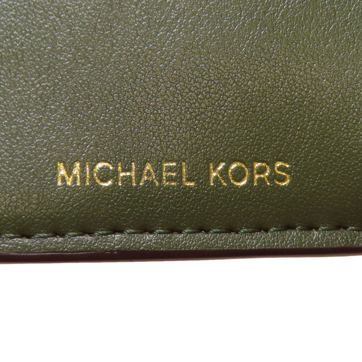 Michael Kors マイケルコース ロゴ 二つ折り財布（小銭入れあり） レザー レディース 中古