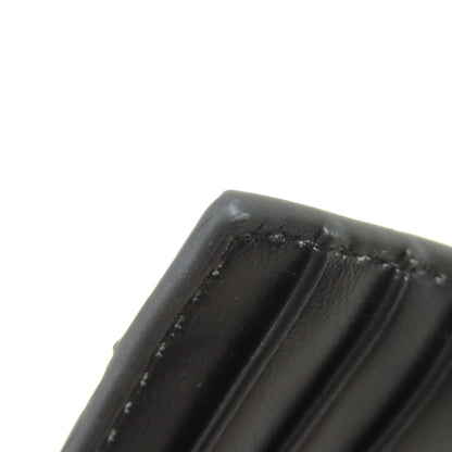 CHARLES＆KEITH チャールズ＆キース 編み込み カードケース レザー レディース 中古