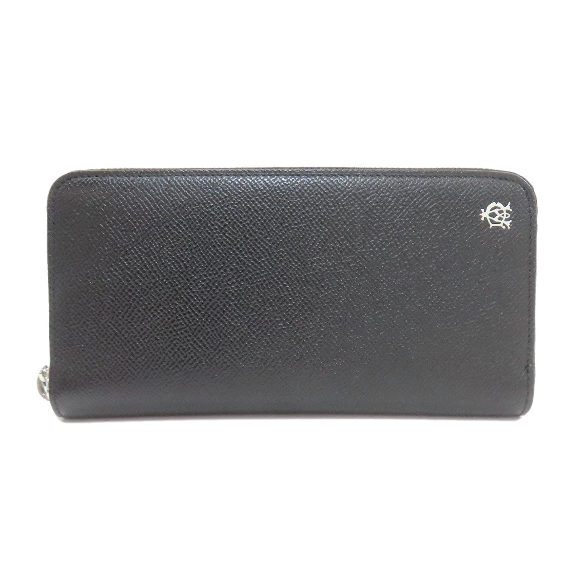 Dunhill ダンヒル ロゴ 長財布（小銭入れあり） レザー レディース 中古
