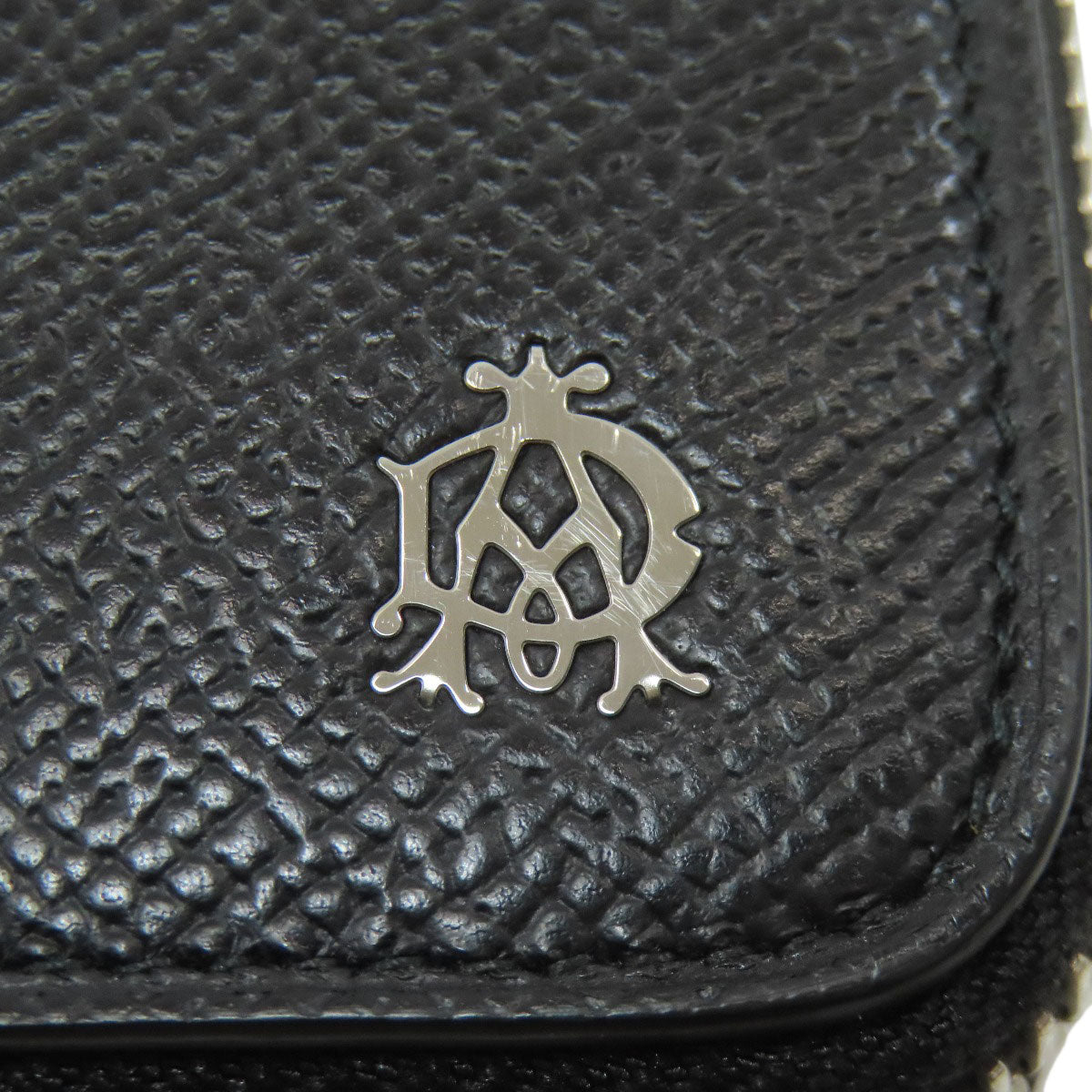 Dunhill ダンヒル ロゴ 長財布（小銭入れあり） レザー レディース 中古