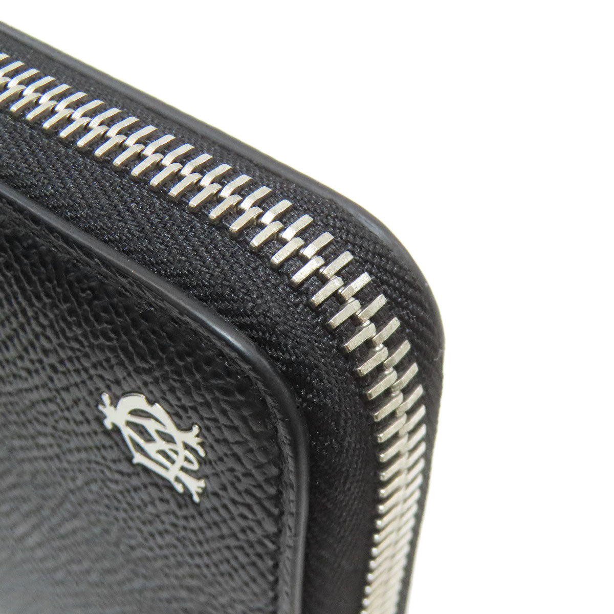 Dunhill ダンヒル ロゴ 長財布（小銭入れあり） レザー レディース 中古