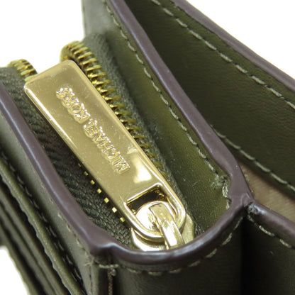 Michael Kors マイケルコース MKシグネチャー 二つ折り財布（小銭入れあり） PVC レディース 中古