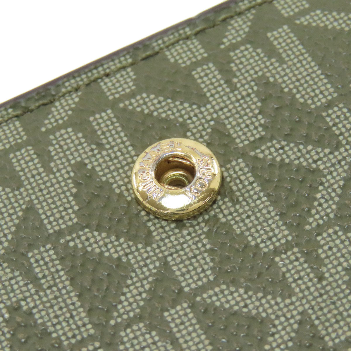 Michael Kors マイケルコース MKシグネチャー 二つ折り財布（小銭入れあり） PVC レディース 中古